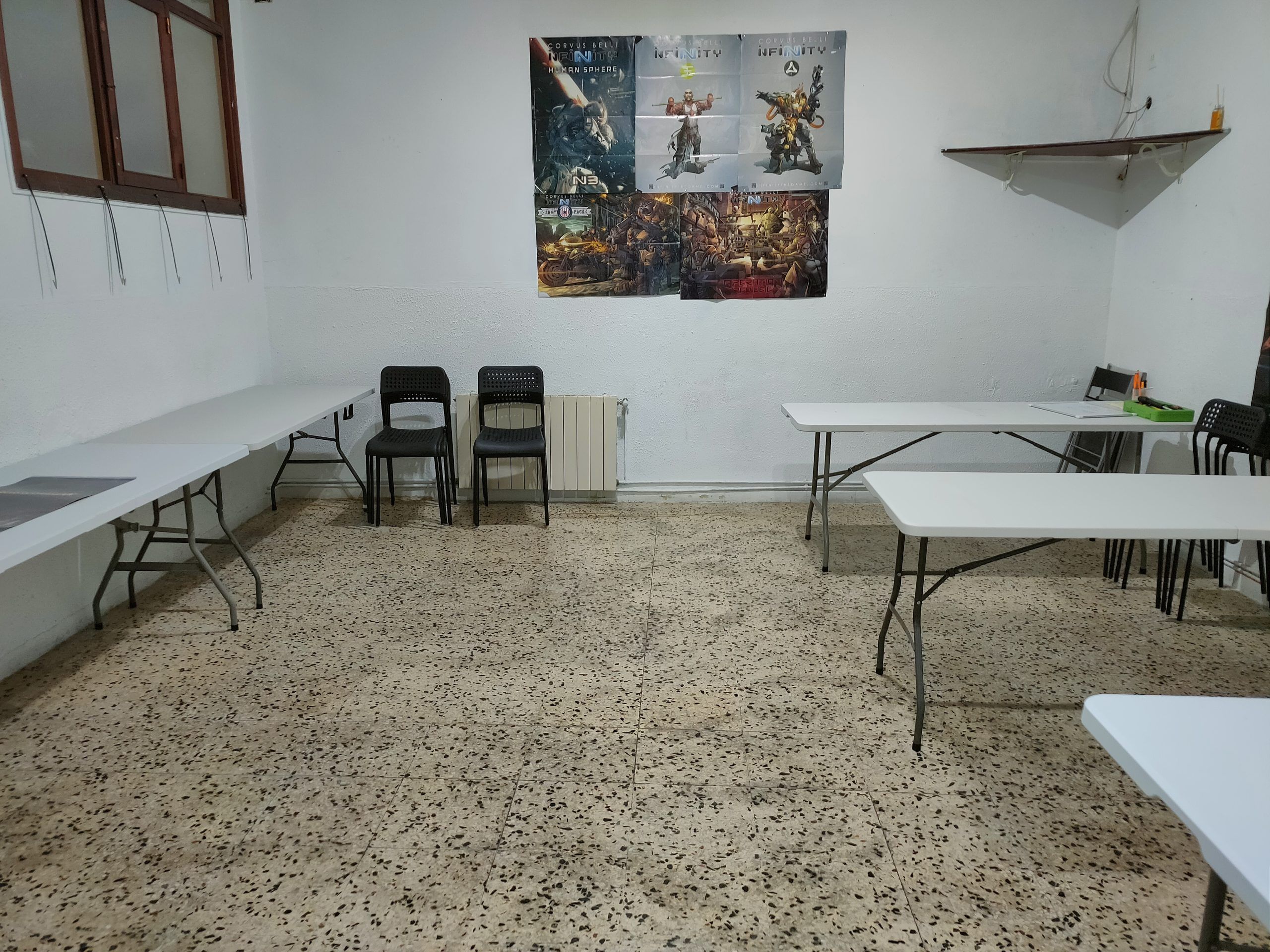 Sala mediana del local de Pucela Wargames
