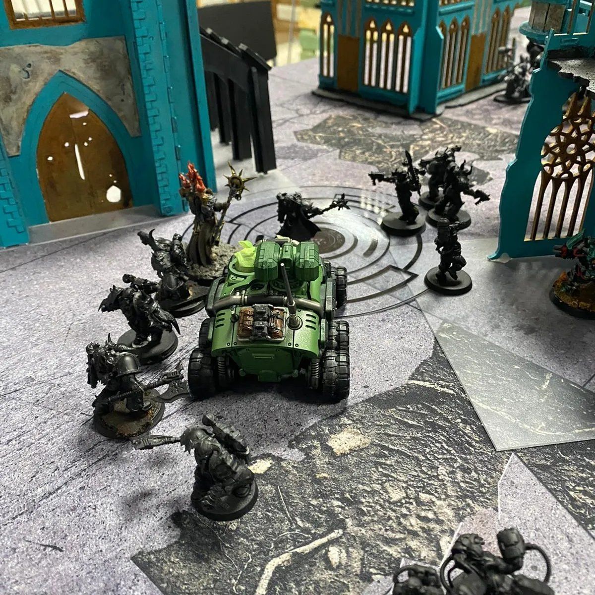 Partida de 40K en Pucela Wargames