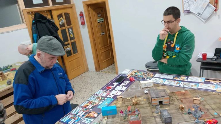 Jornada de Puertas Abiertas de Enero 2024 en Pucela Wargames. Partida de Marvel Crisis Protocol