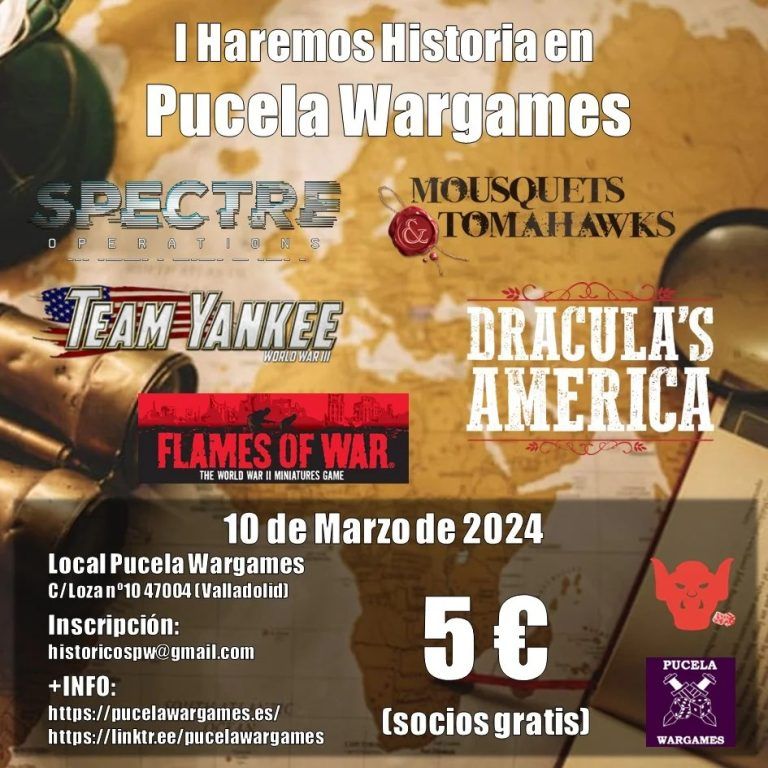 Primer Haremos Historia en Pucela Wargames