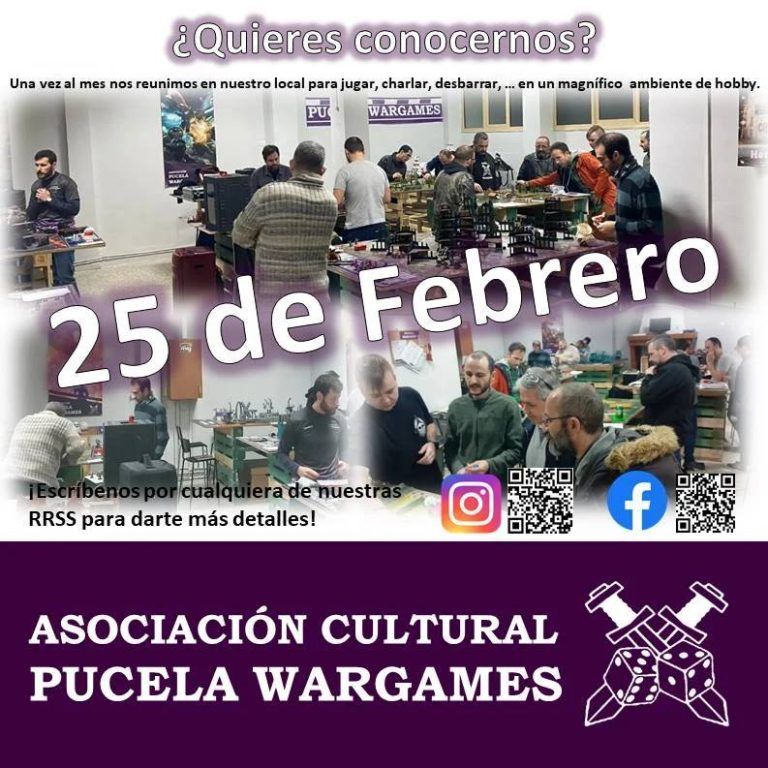 Jornada de Puertas Abiertas de Febrero de 2024 en Pucela Wargames