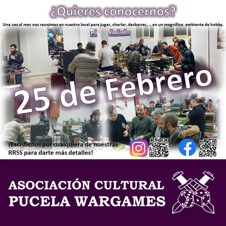 Jornada de Puertas Abiertas de Febrero de 2024 en Pucela Wargames