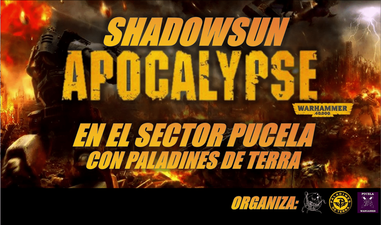Shadowsun Warhammer 40K Apocalypse en Pucela Wargames