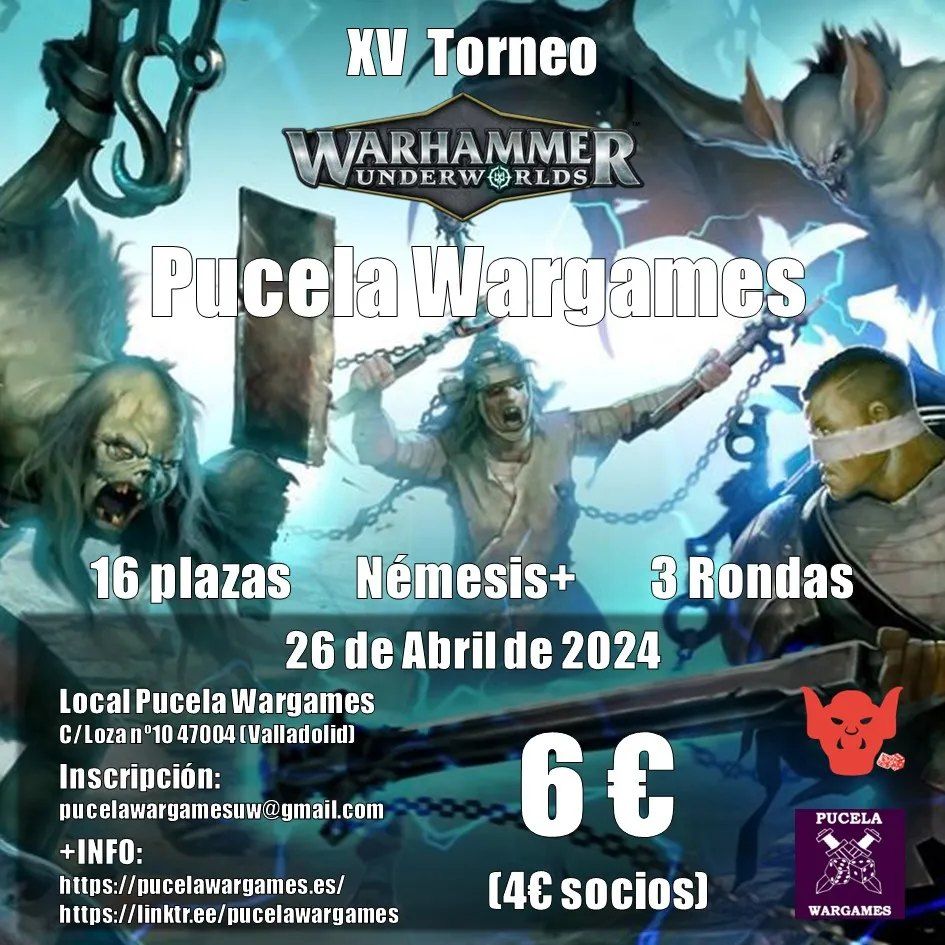 XV Torneo de Underworlds en Pucela Wargames