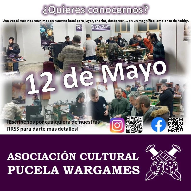 Jornada de Puertas Abiertas en Pucela Wargames Mayo 2024