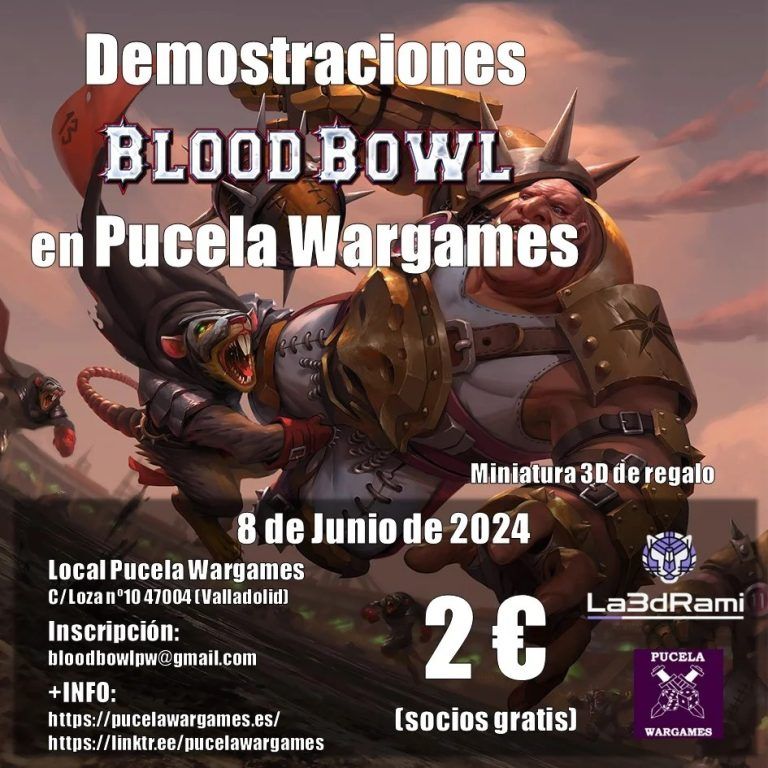 Demo de Bloodbowl en Pucela Wargames