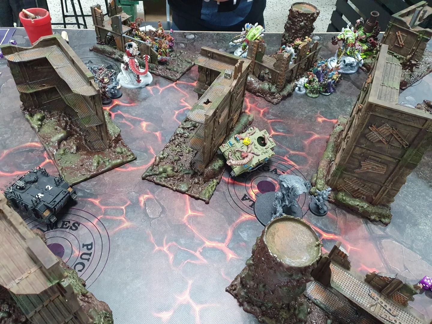 Partidas de preparación del GT Santiago de 40K en Pucela Wargames
