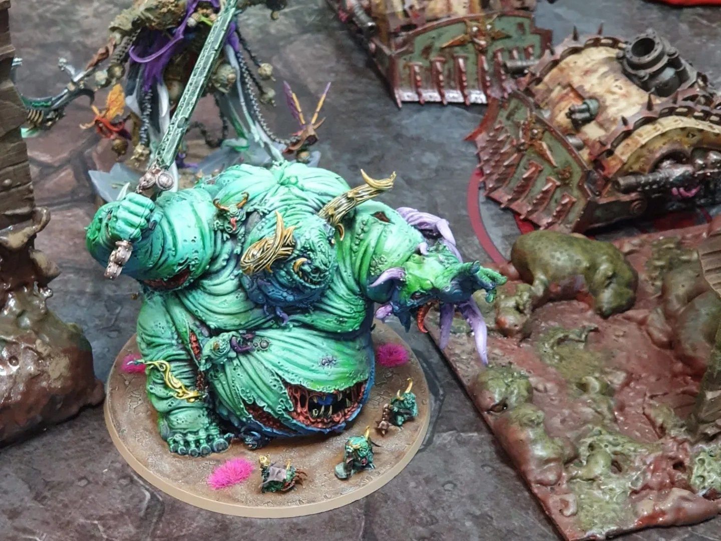 Partidas de preparación del GT Santiago de 40K en Pucela Wargames