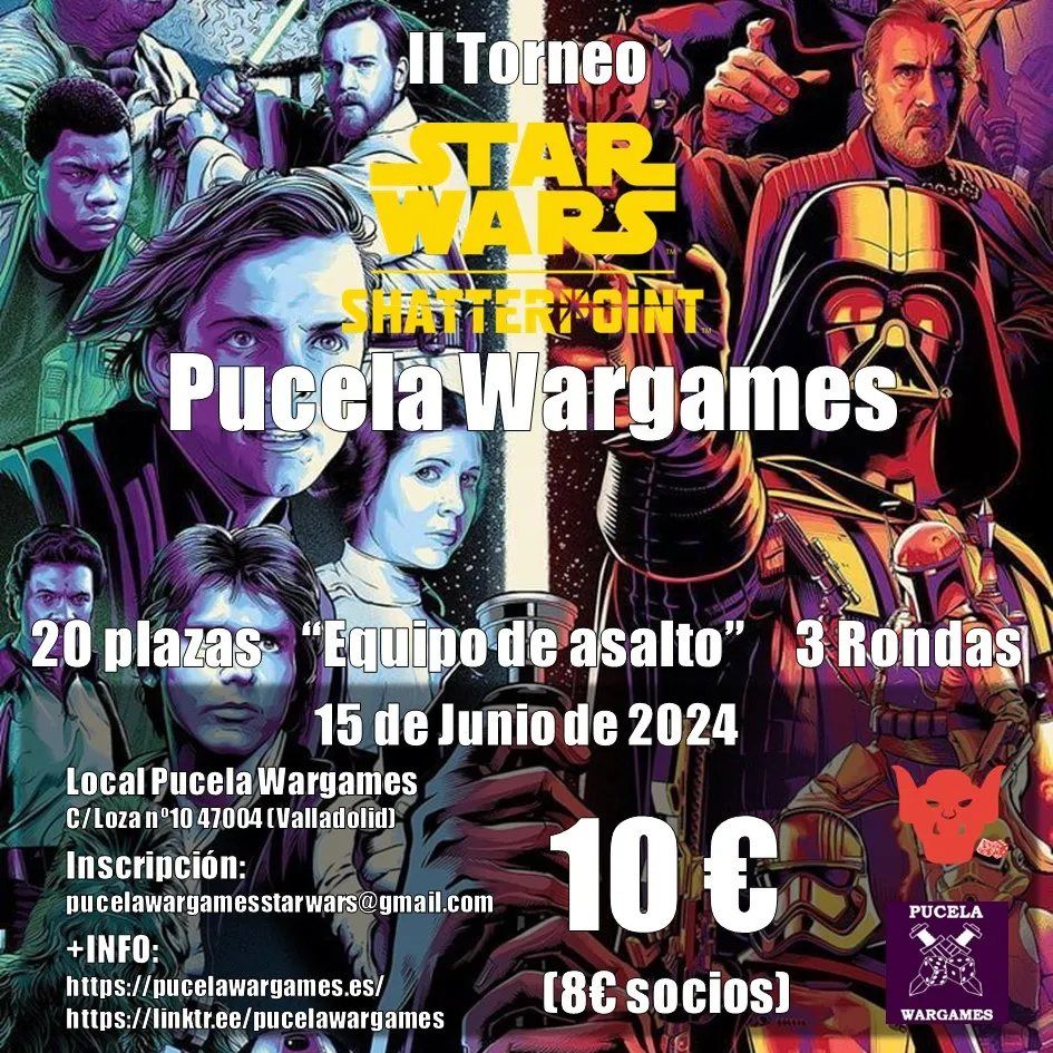 II Torneo de Shatterpoint en Pucela Wargames