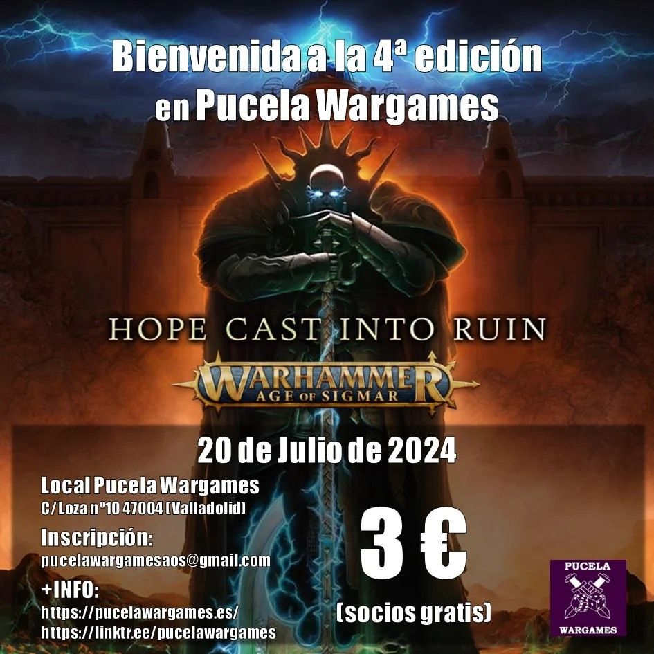 Demo de Age of Sigmar 4ª Edición en Pucela Wargames