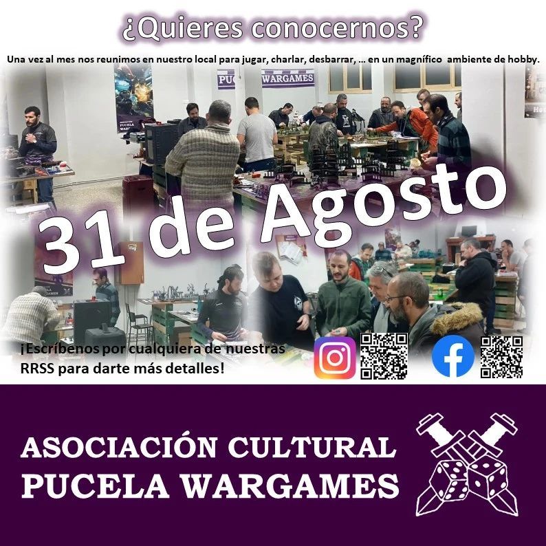 Jornada PW de Agosto 2024 en Pucela Wargames