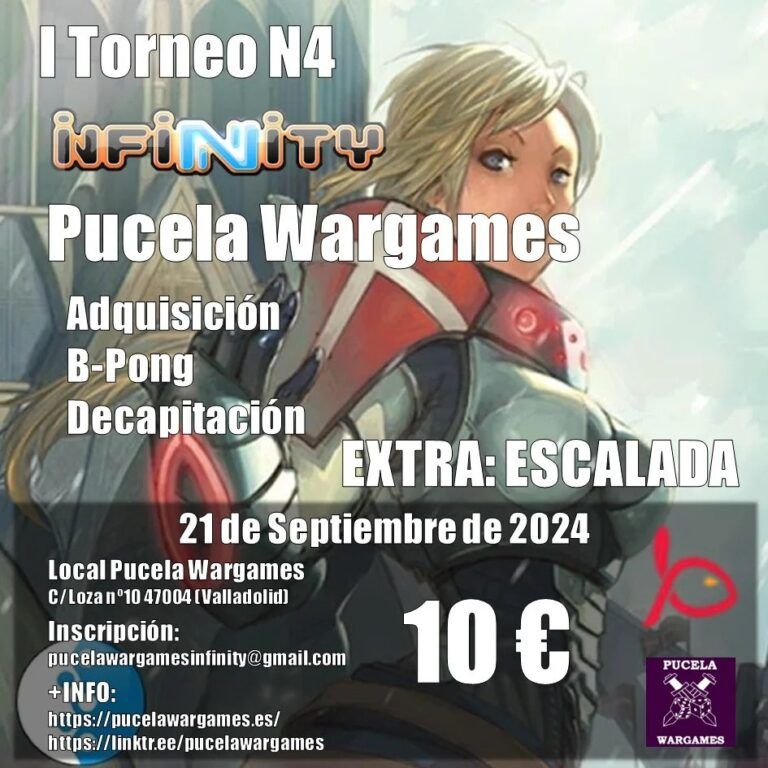 I Torneo N4 Infinity en Pucela Wargames
