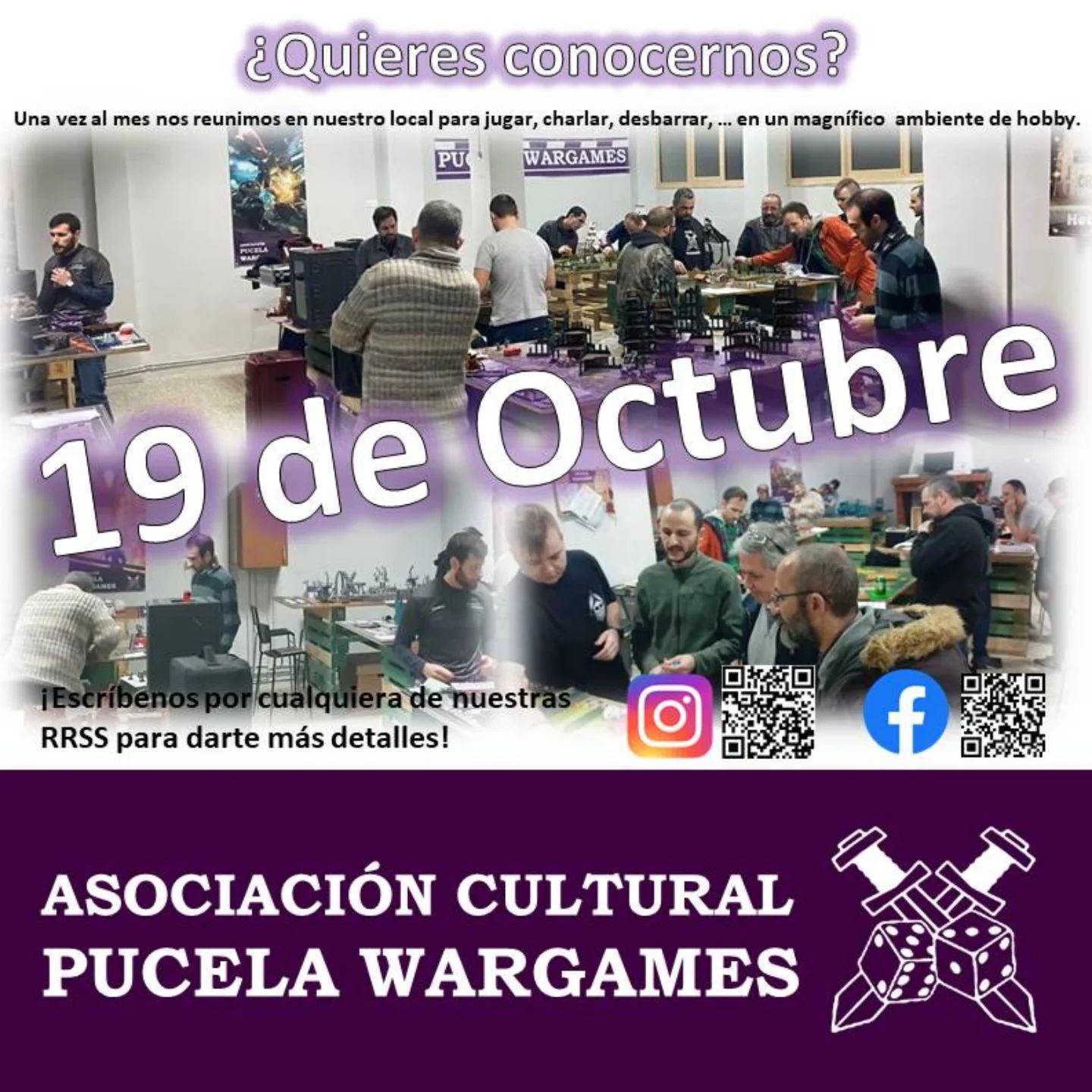 Jornada PW del 19 de octubre de 2024 en Pucela Wargames
