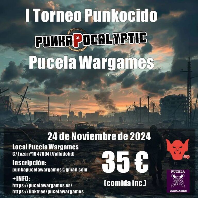 I Torneo Punkocido en Pucela Wargames