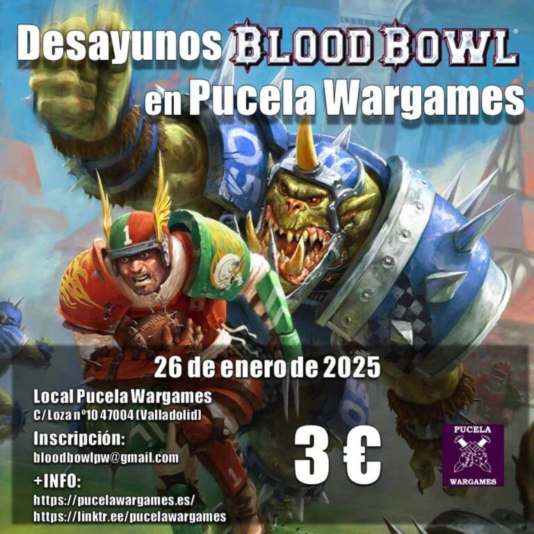 Desayunos Bloodbowl en Pucela Wargames