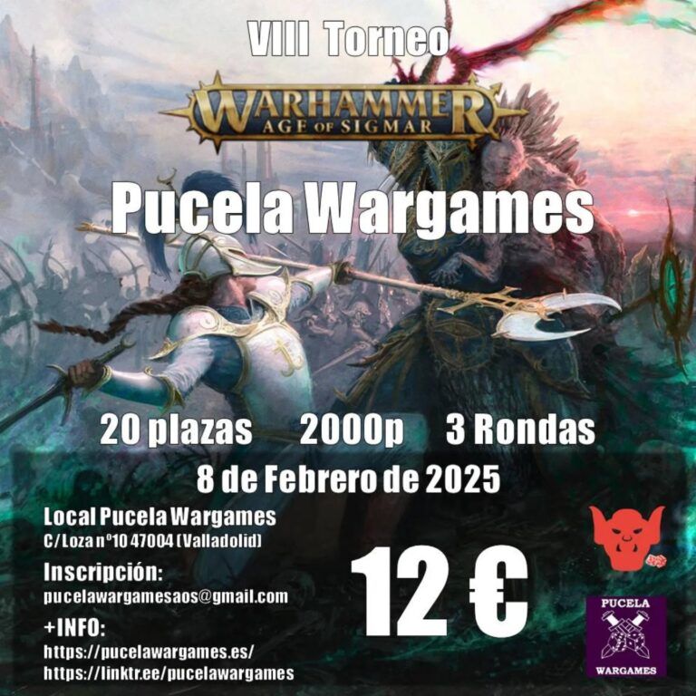 VIII Torneo de Age of Sigmar en Pucela Wargames