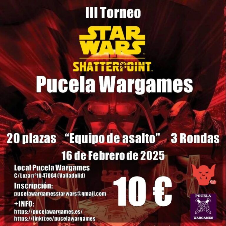 III Torneo de Star Wars Shatterpoint en Pucela Wargames