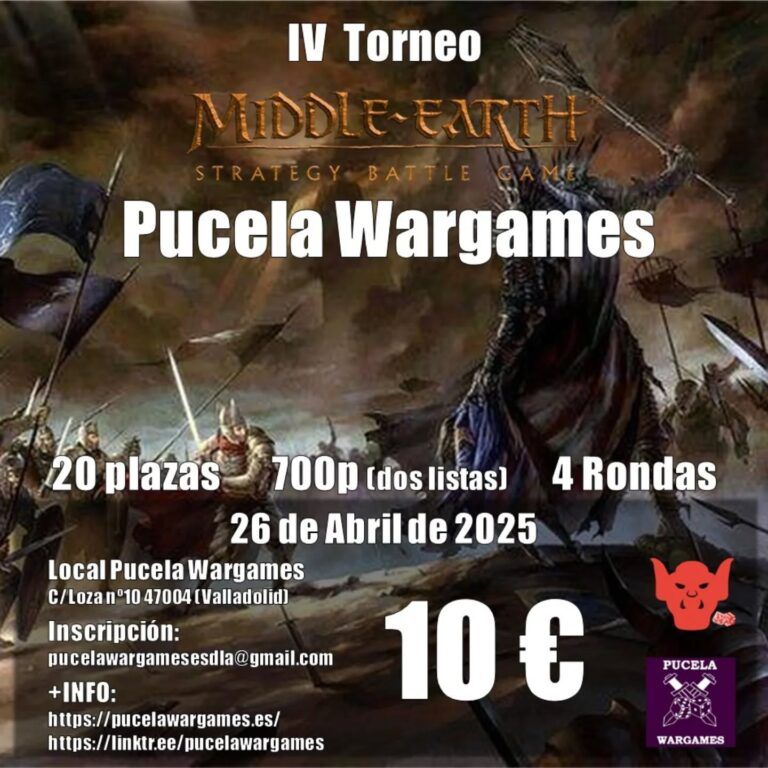 IV Torneo de MESBG en Pucela Wargames