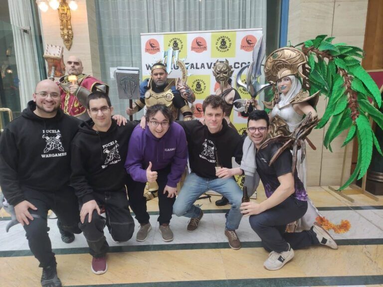 Fotos del GT de Talavera de AoS en Pucela Wargames