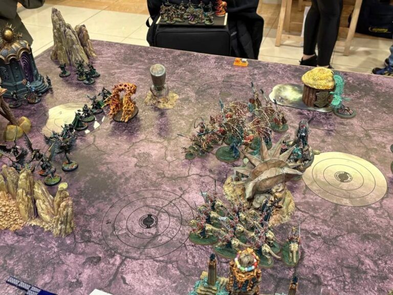 Fotos del GT de Talavera de AoS en Pucela Wargames