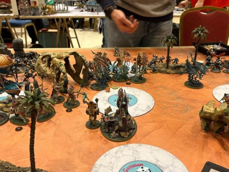 Fotos del GT de Talavera de AoS en Pucela Wargames