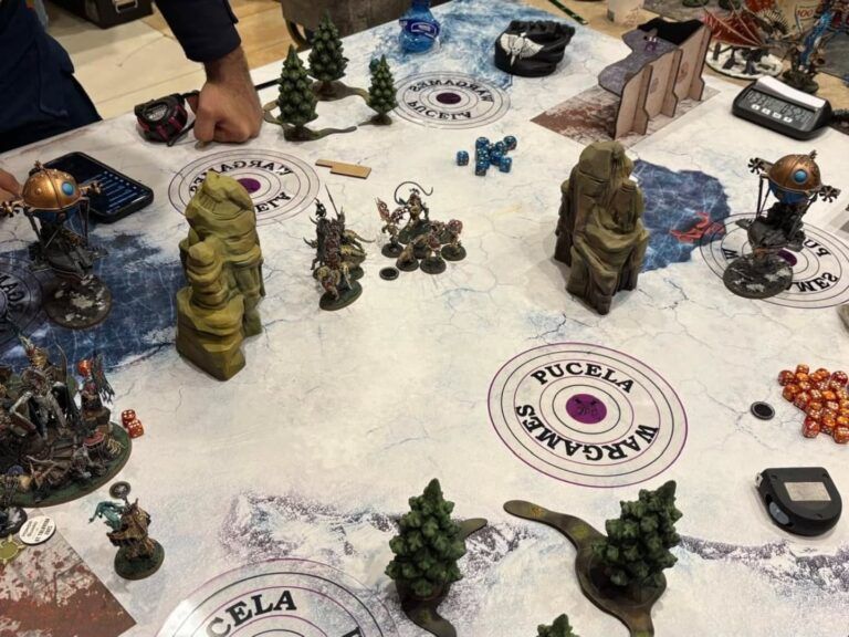 Fotos del GT de Talavera de AoS en Pucela Wargames