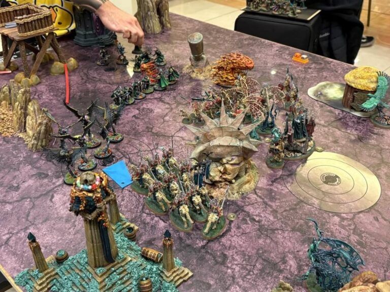 Fotos del GT de Talavera de AoS en Pucela Wargames