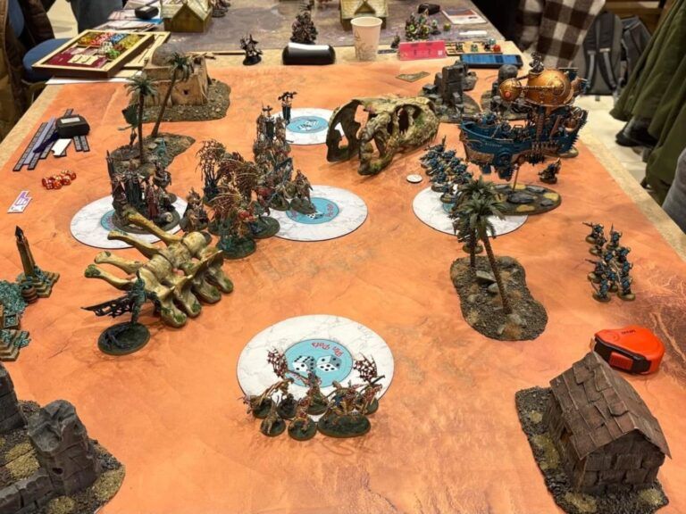 Fotos del GT de Talavera de AoS en Pucela Wargames