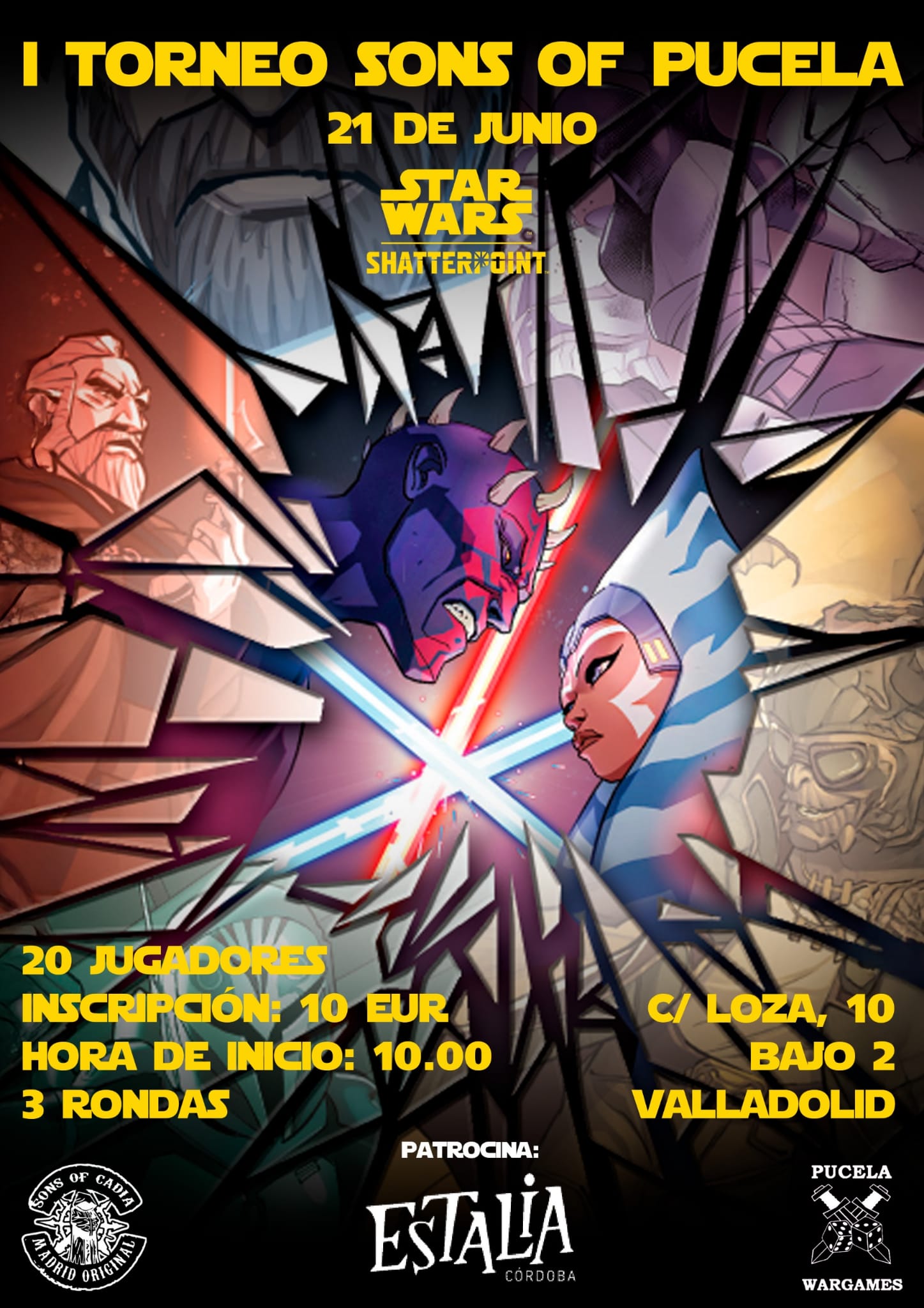 I Torneo "Sons of Pucela" de Star Wars Shatterpoint en Pucela Wargames