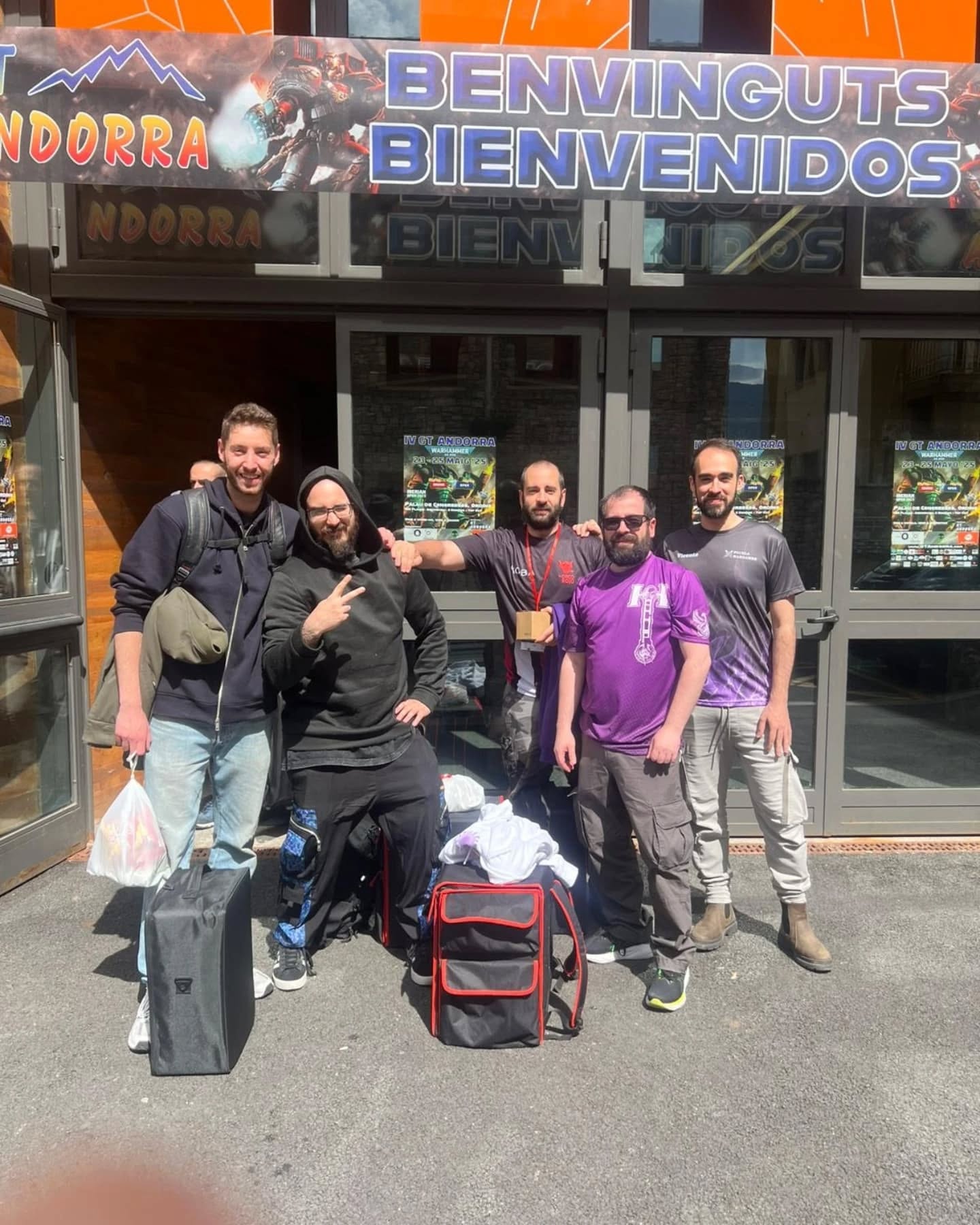Mucha accion y pocas fotos de nuestros chicos en el GT de Andorra Warhammer 40k