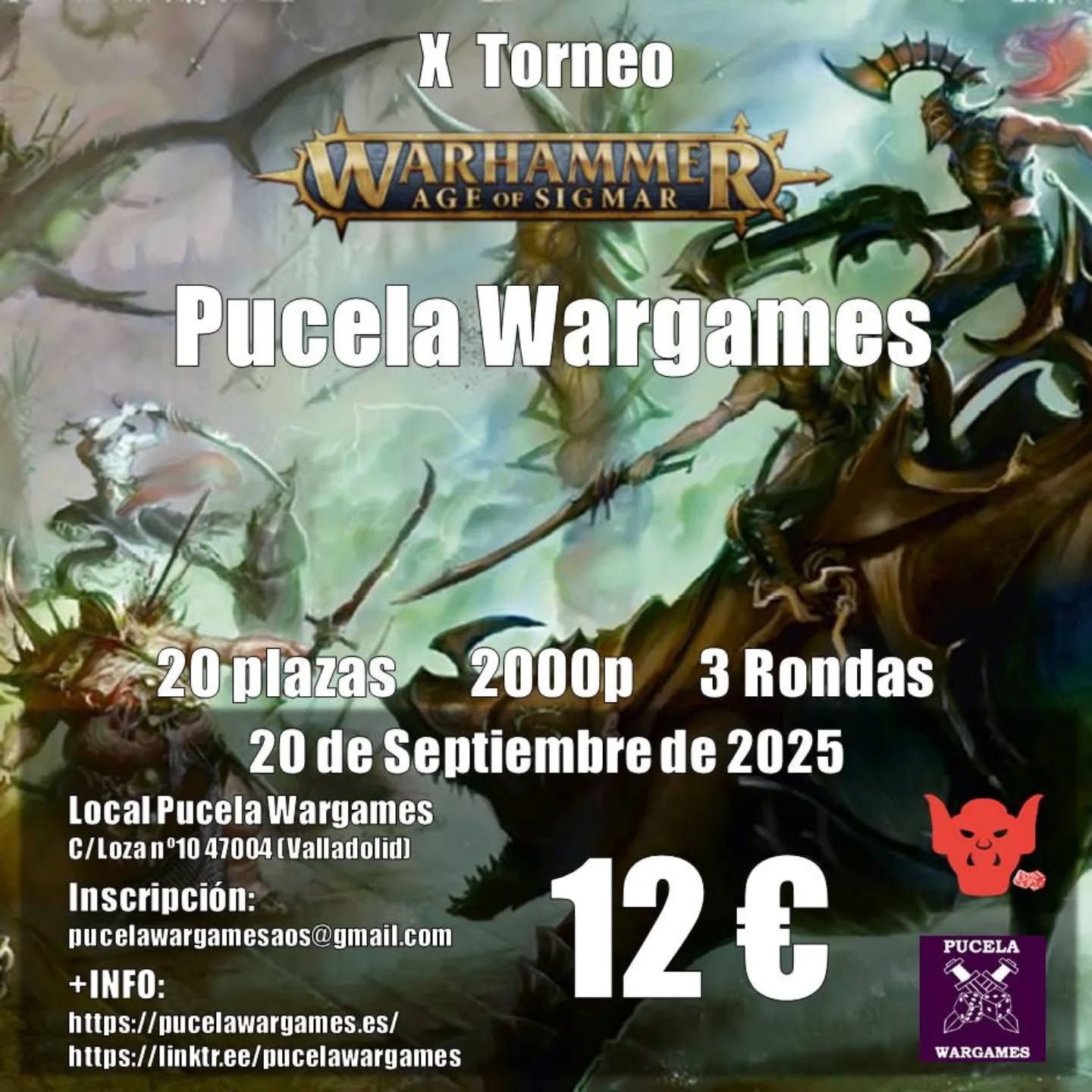 X Torneo de AoS en Pucela Wargames