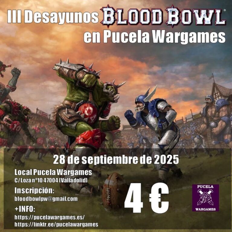 III Desayunos Bloodbowl en Pucela Wargames