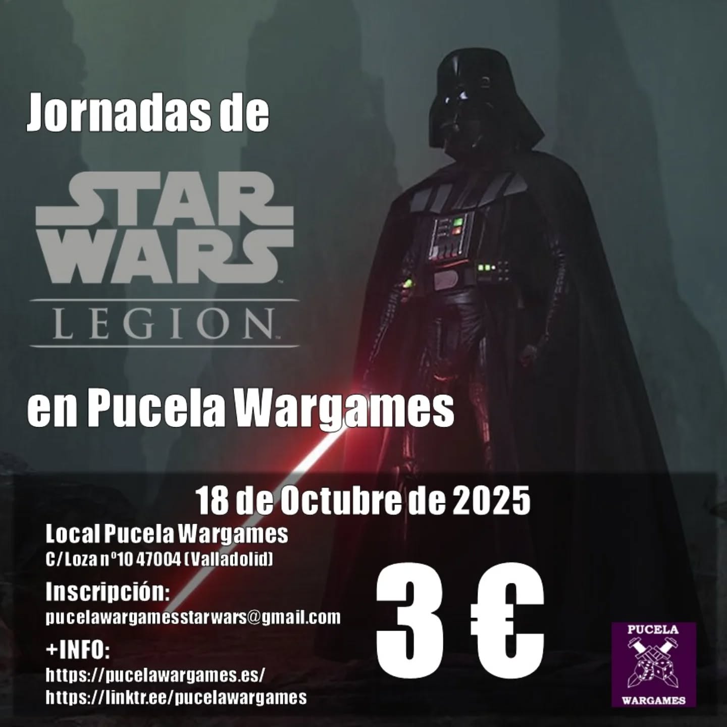 Jornadas de Star Wars Legion en Pucela Wargames