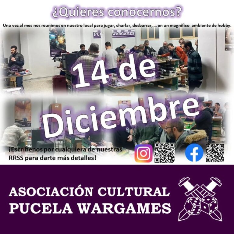 Jornada PW de diciembre 2025 en Pucela Wargames