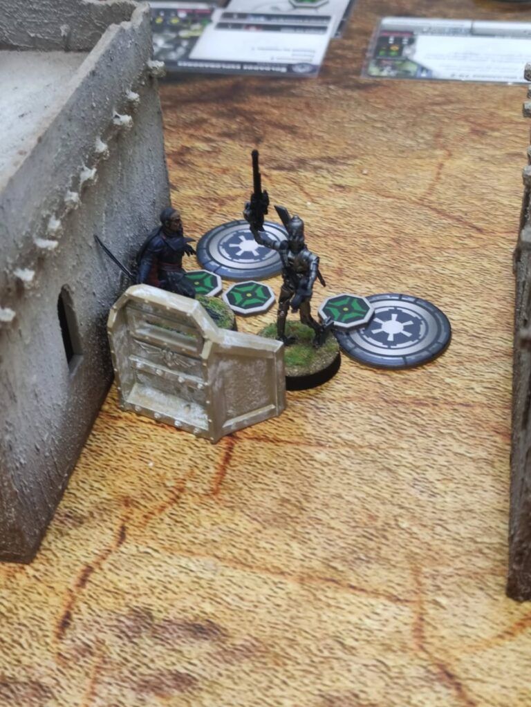 Partida de Star Wars Legion en Pucela Wargames