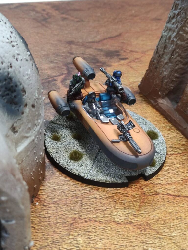 Partida de Star Wars Legion en Pucela Wargames