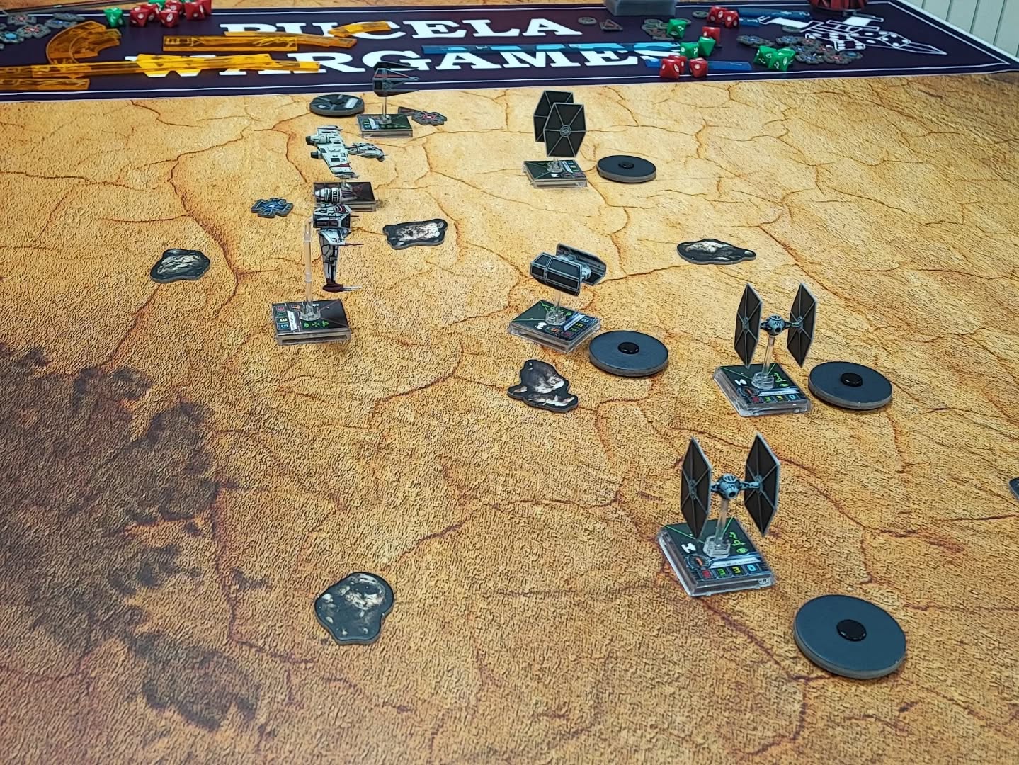 Partidas de X-Wing en Pucela Wargames