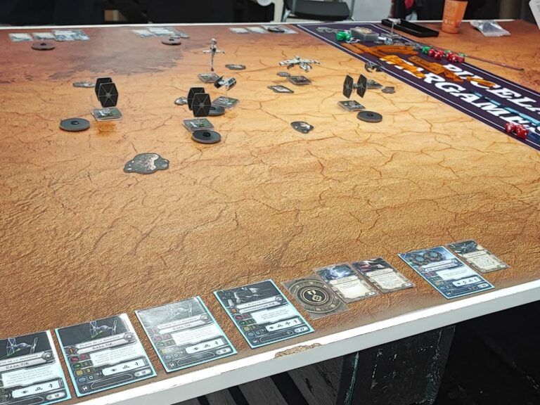 Partidas de X-Wing en Pucela Wargames