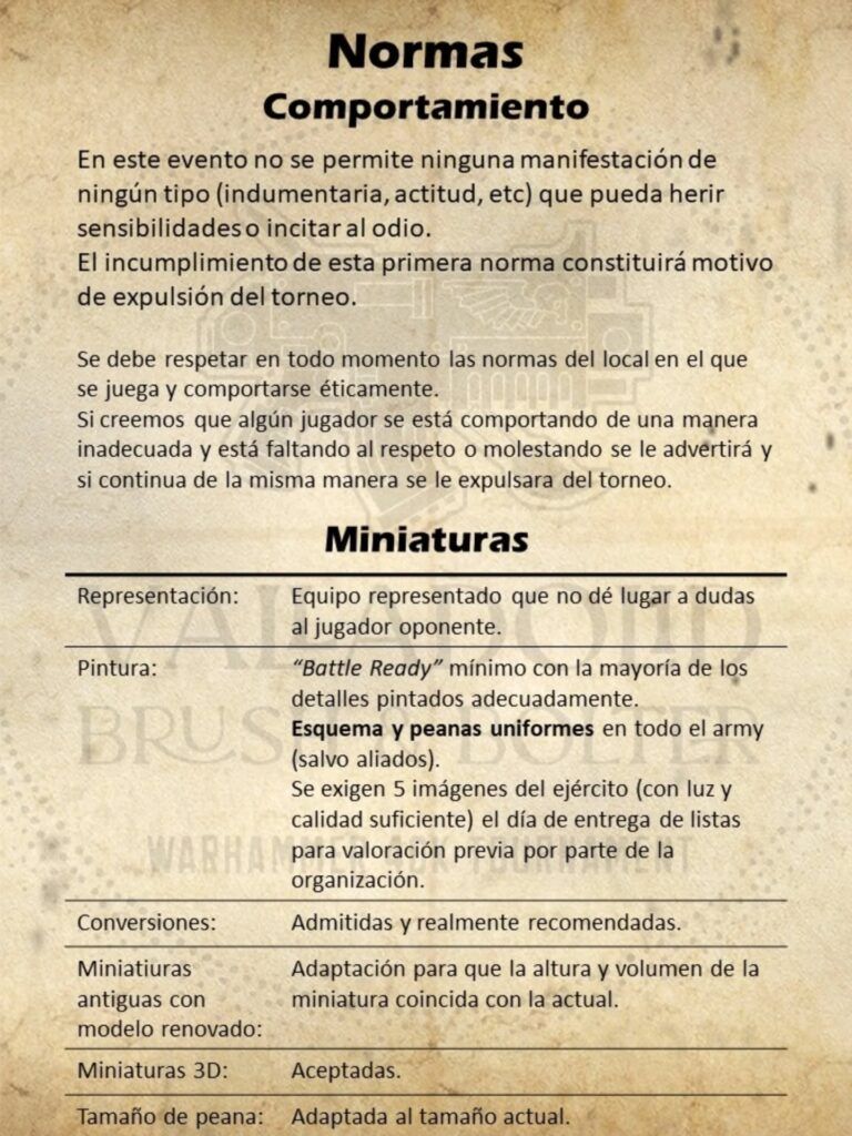 Información del Brush & Bolter 2026