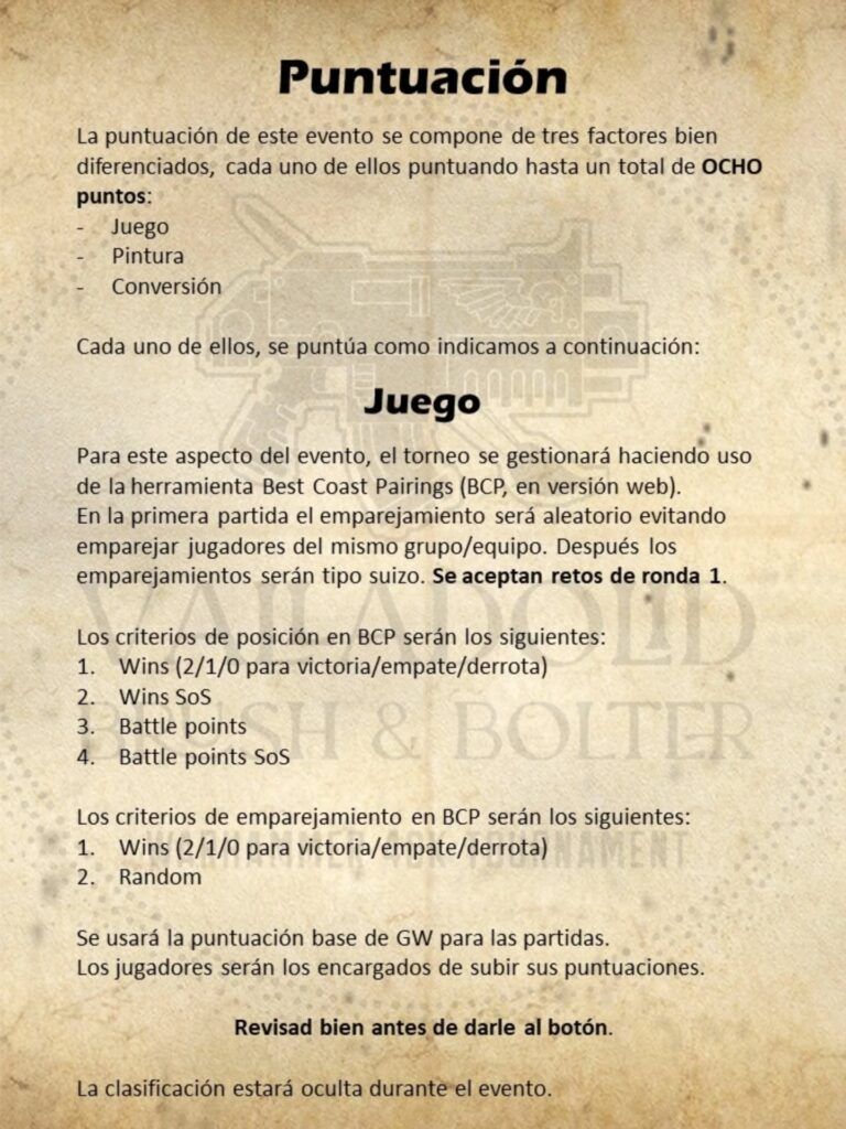 Información del Brush & Bolter 2026