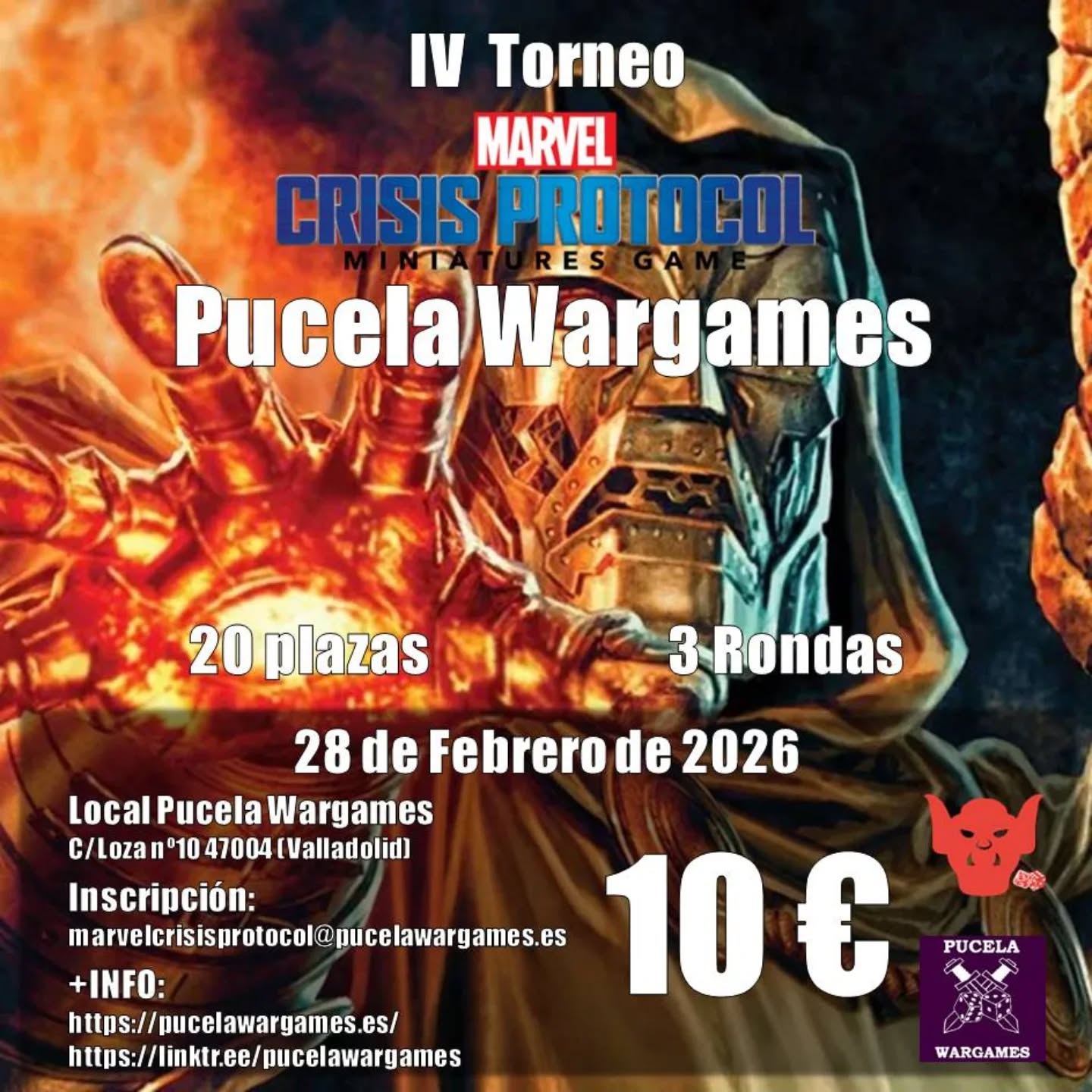 IV Torneo de Marvel Crisis Protocol en Pucela WArgames