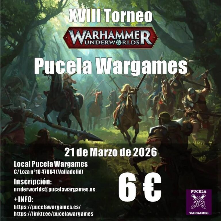 XVIII Torneo Warhammer Underworlds en Pucela Wargames
