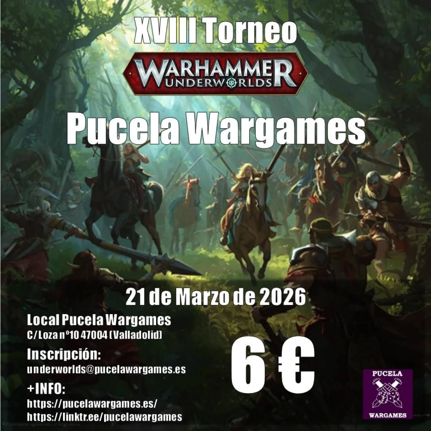 XVIII Torneo Warhammer Underworlds en Pucela Wargames