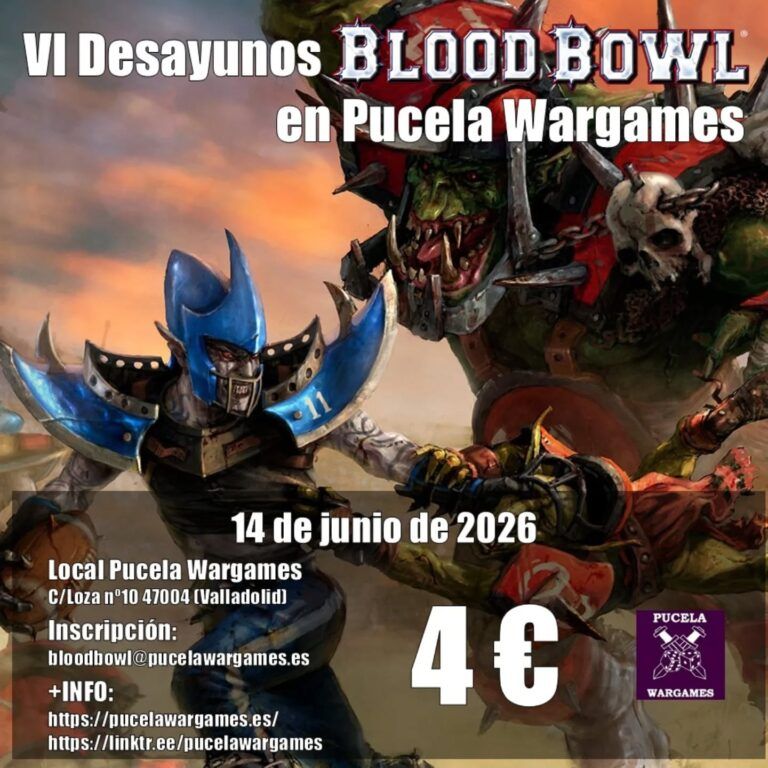 VI Desayunos Bloodbowl en Pucela Wargames
