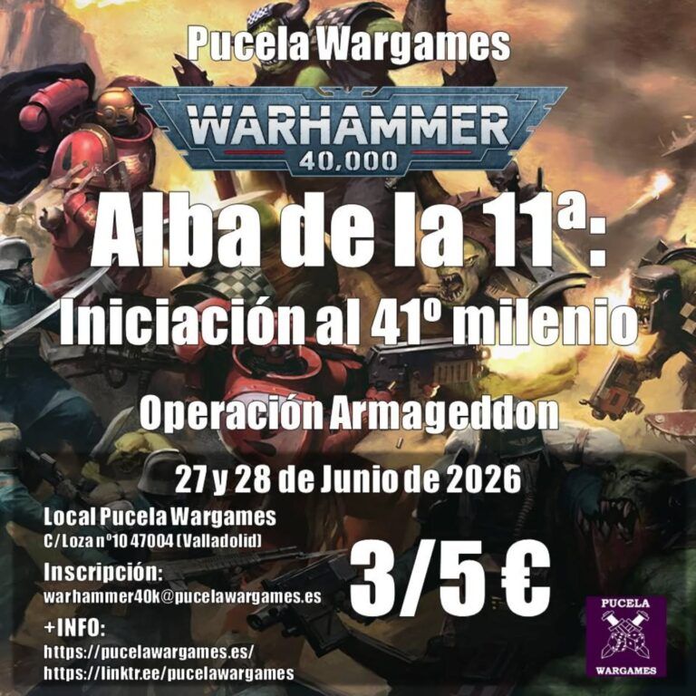 Jornada de 40K en Pucela Wargames