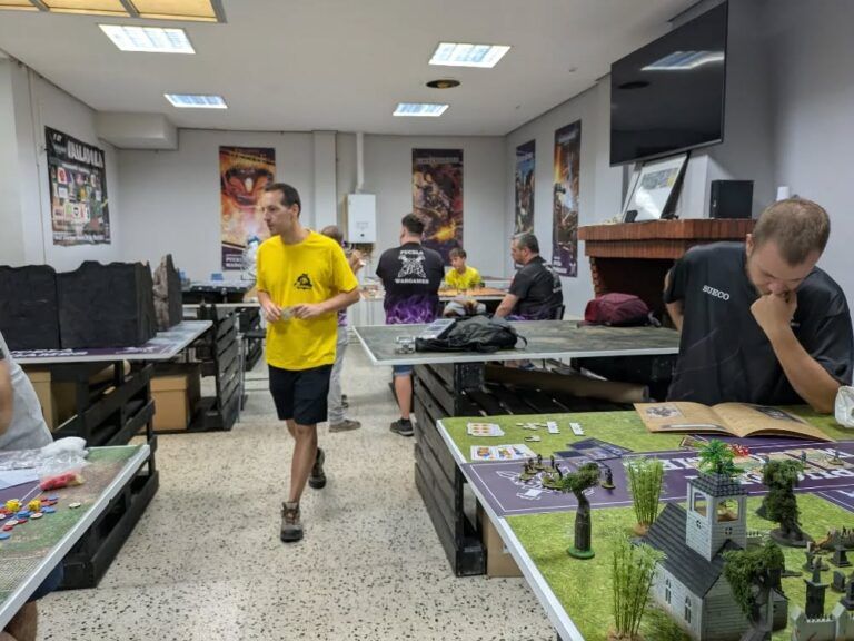 Jornada de hermanamiento con 7G en Pucela Wargames