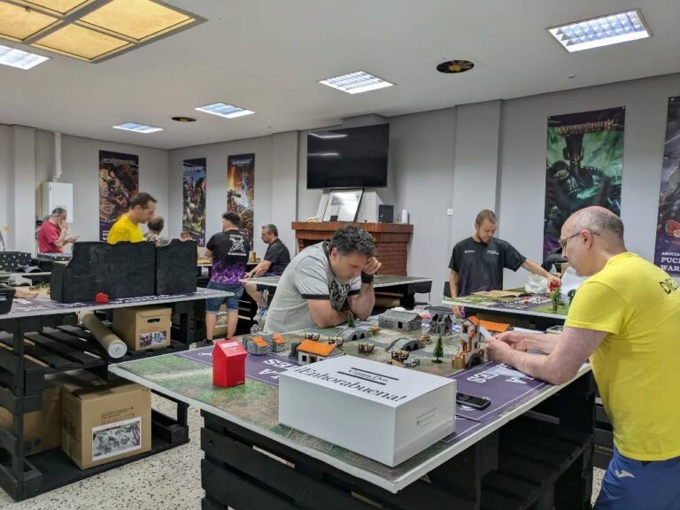 Jornada de hermanamiento con 7G en Pucela Wargames