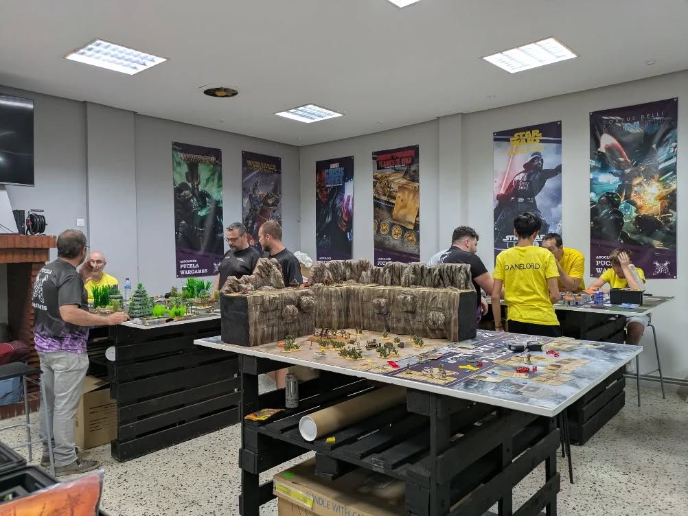 Jornada de hermanamiento con 7G en Pucela Wargames