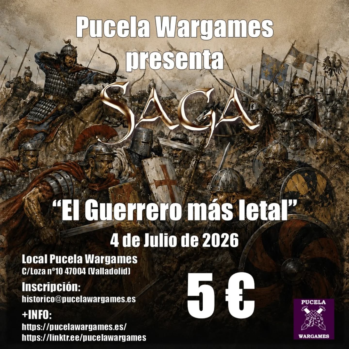 Torneo de Saga en Pucela Wargames