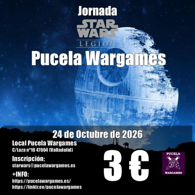 Jornada de Star Wars Legion en Pucela Wargames